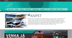 Desktop Screenshot of anpet.org.br